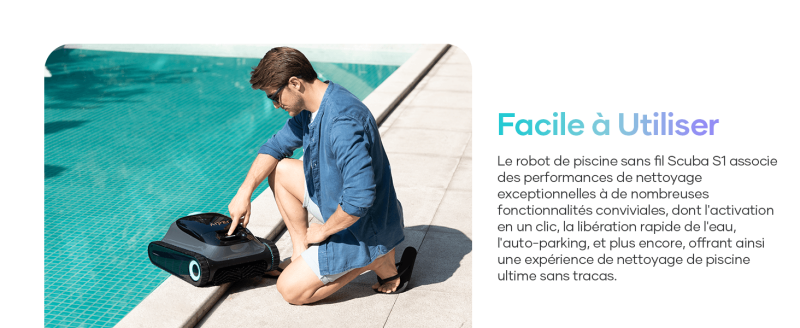 Aiper Scuba S1 Robot Nettoyeur De Piscine Sans Fil – Image 4