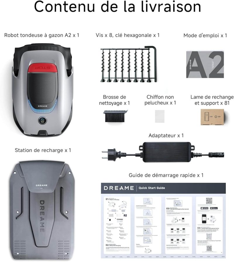 DREAME A2 Robot Tondeuse – Image 3
